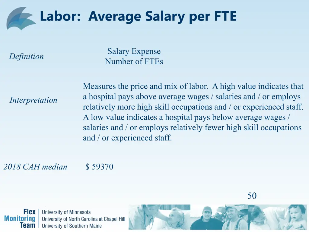 labor average salary per fte