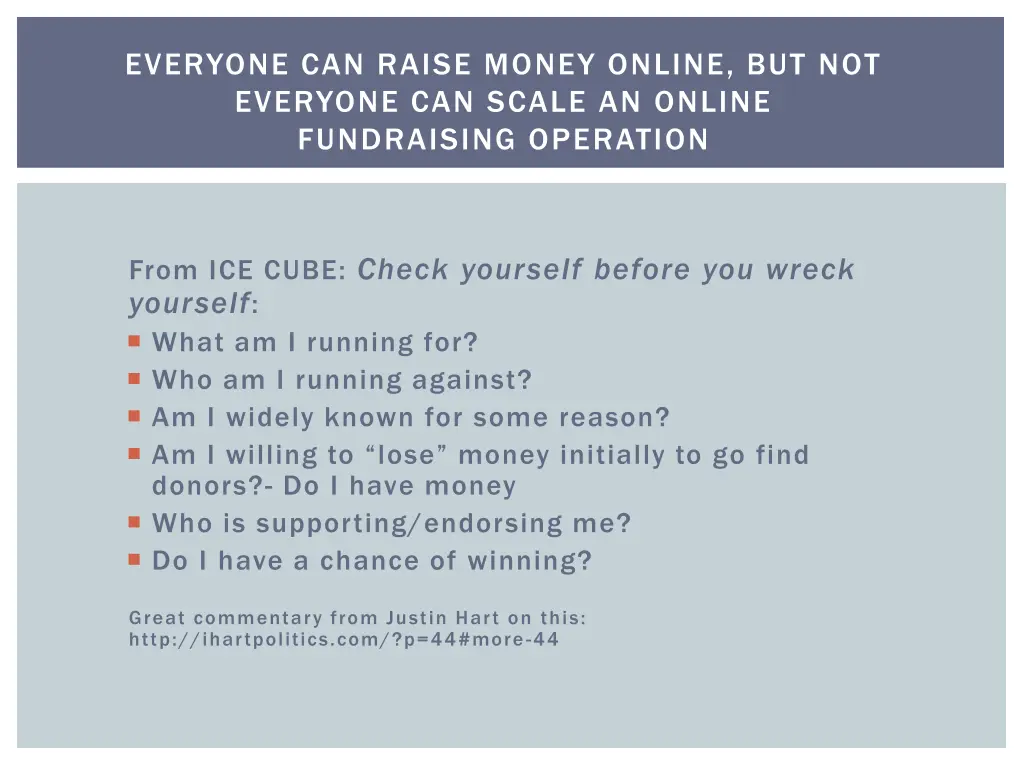 everyone can raise money online but not everyone