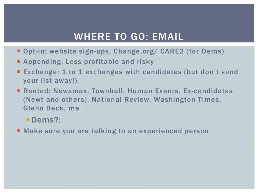 where to go email