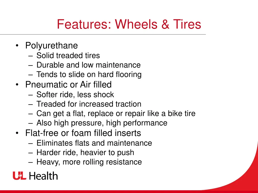 features wheels tires