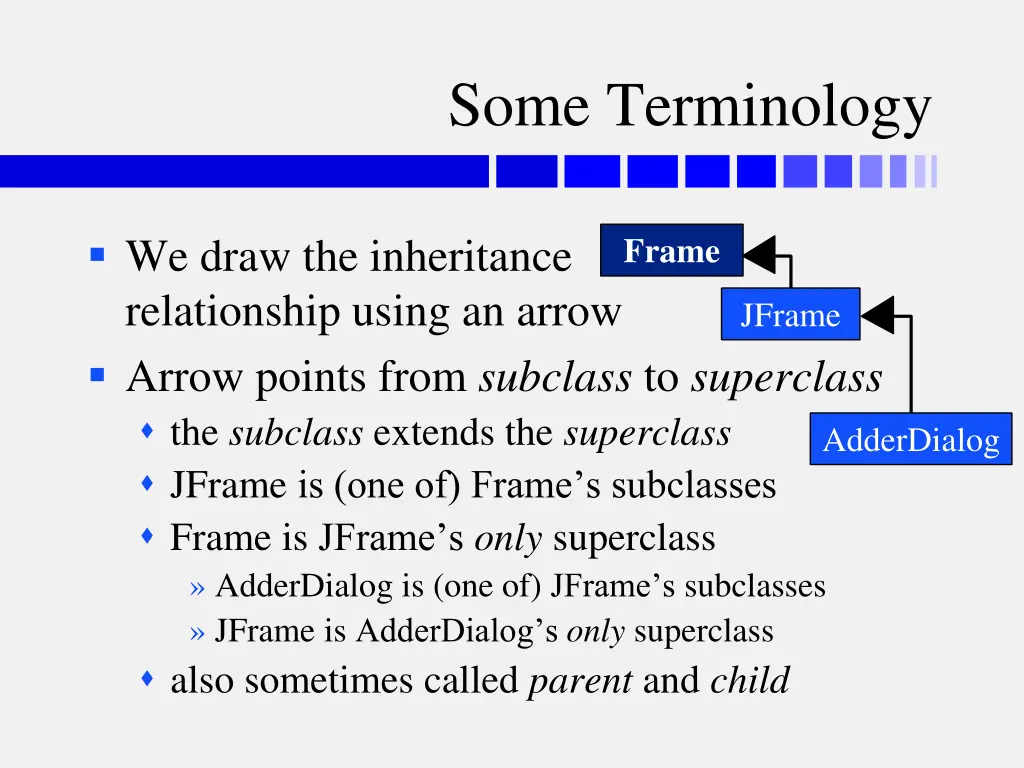 some terminology