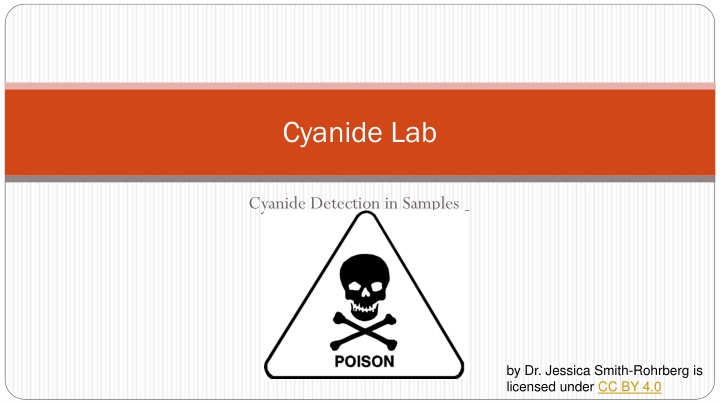 cyanide lab