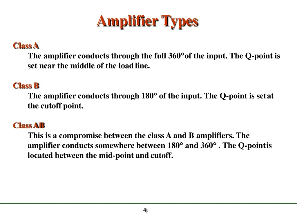 amplifiertypes