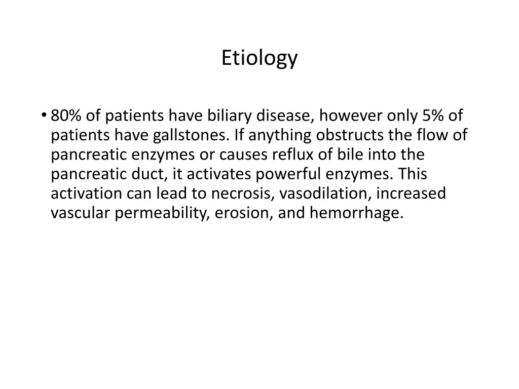 etiology