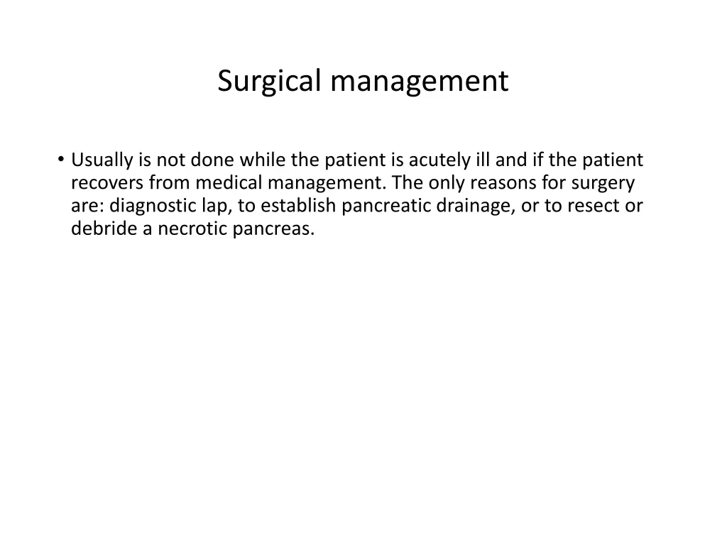 surgical management 1