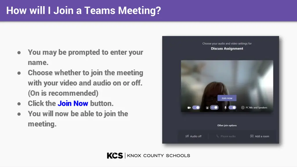 how will i join a teams meeting