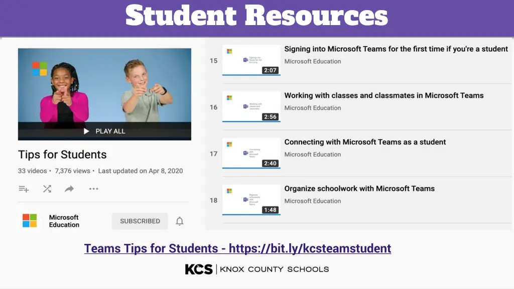 student resources