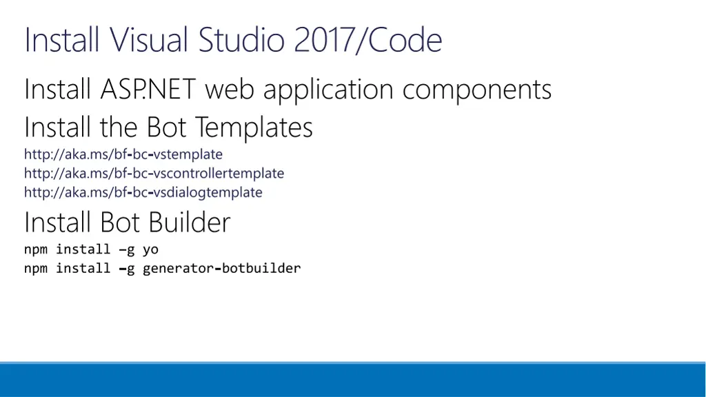 install visual studio 2017 code install