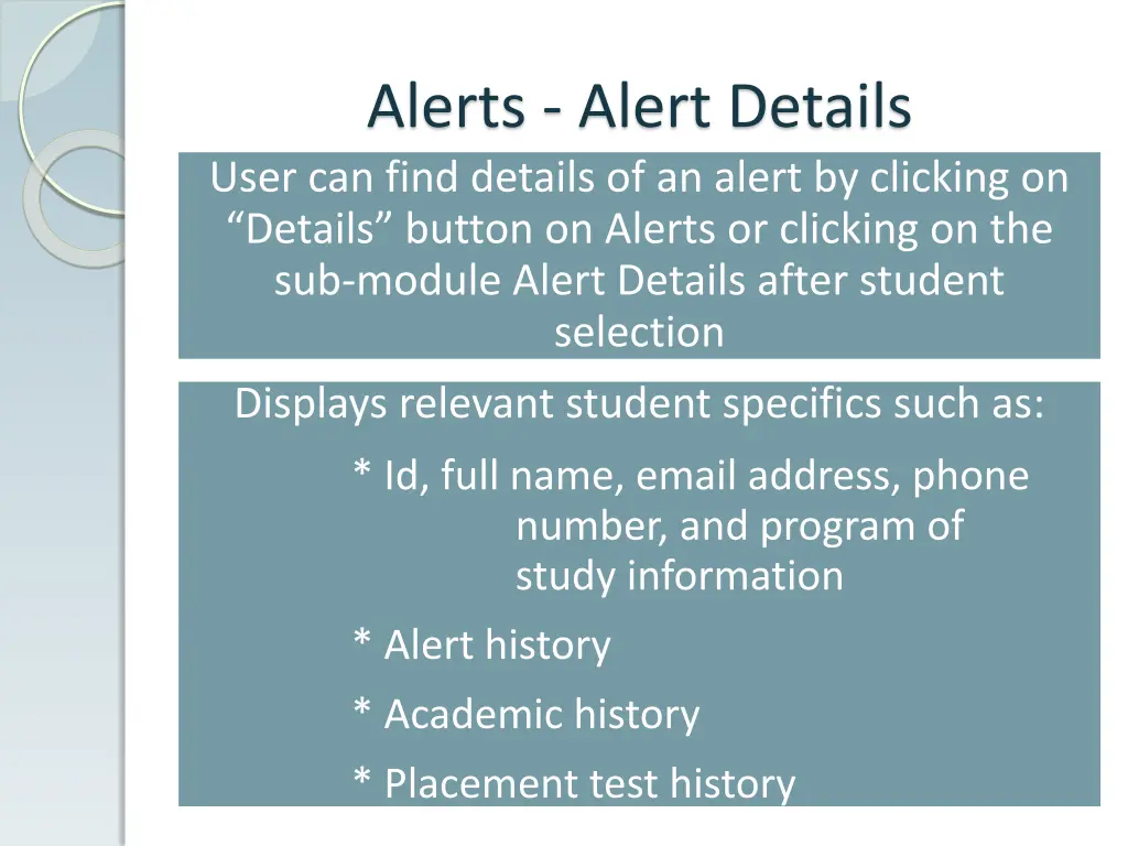 alerts alert details user can find details