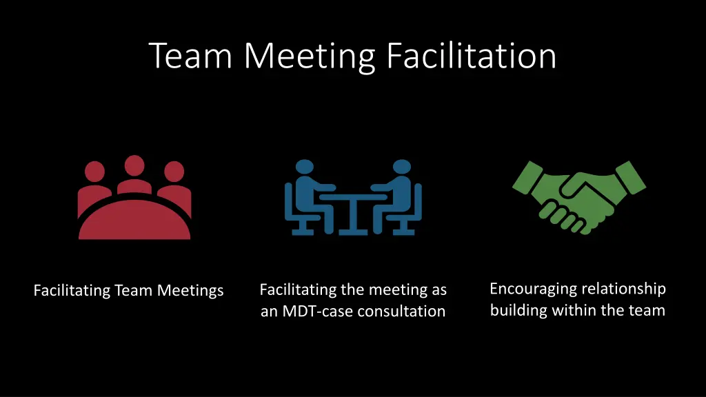 team meeting facilitation