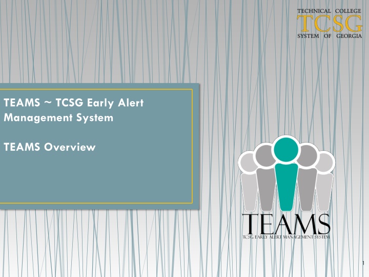 teams tcsg early alert management system