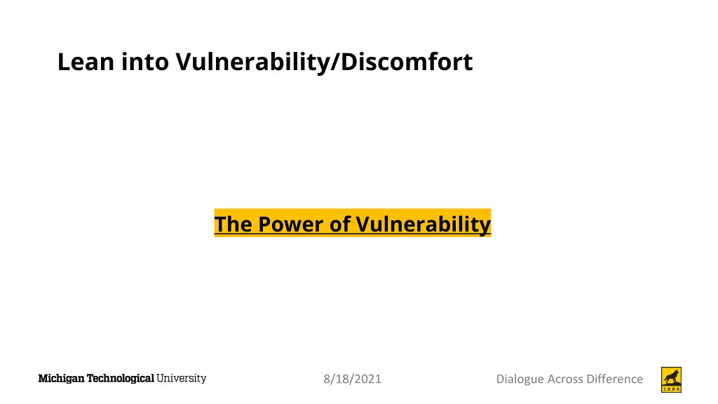 lean into vulnerability discomfort