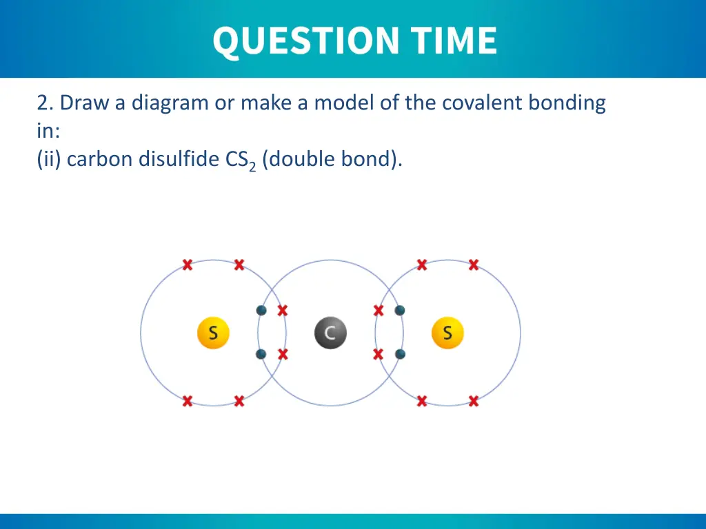 2 draw a diagram or make a model of the covalent 1