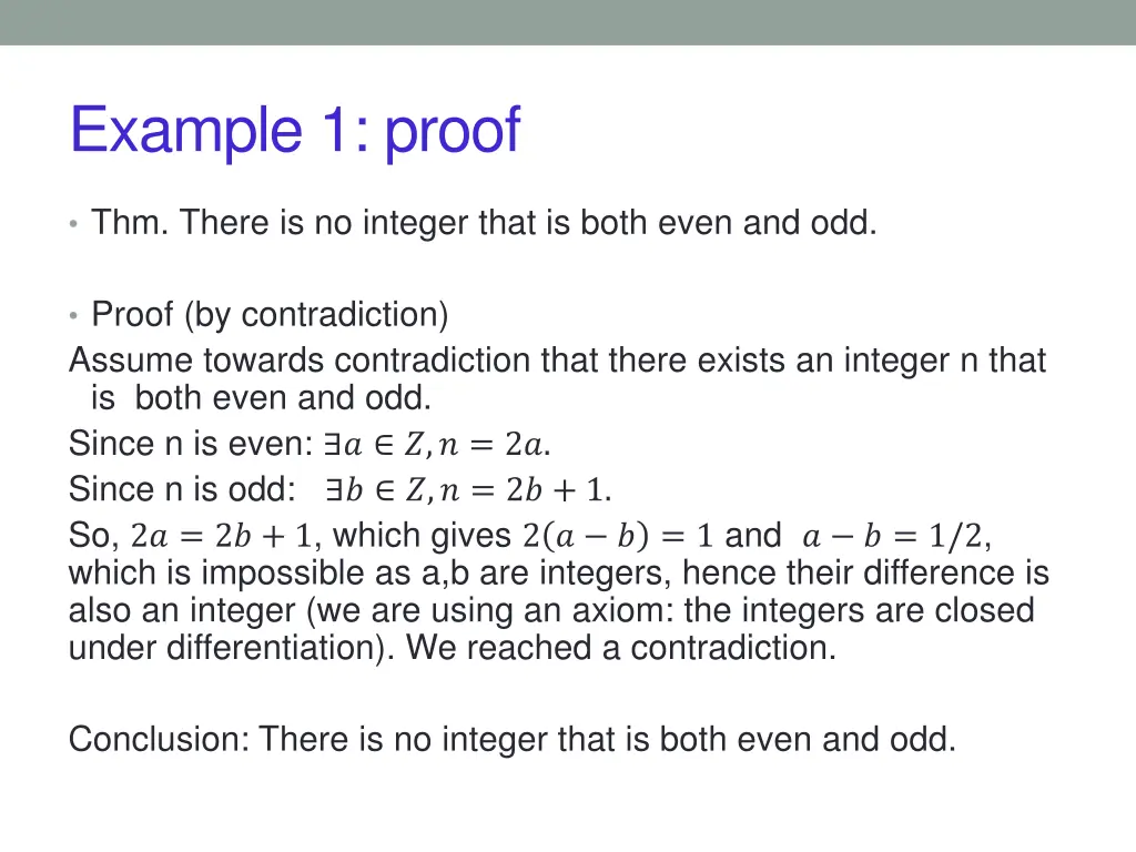 example 1 proof