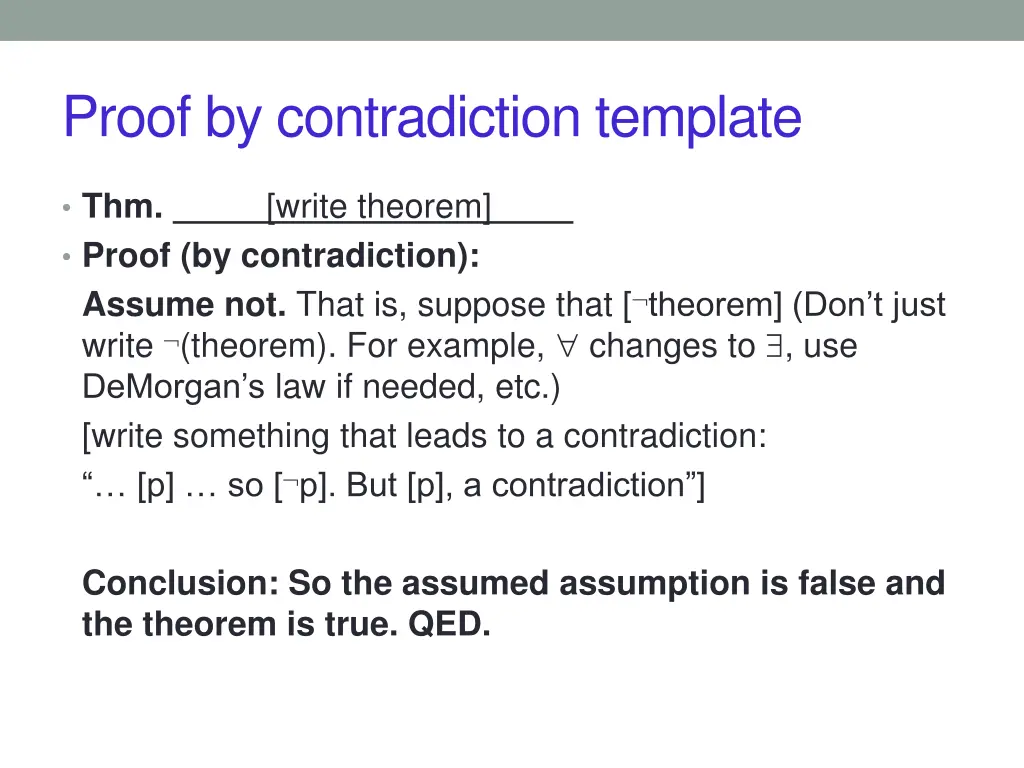 proof by contradiction template