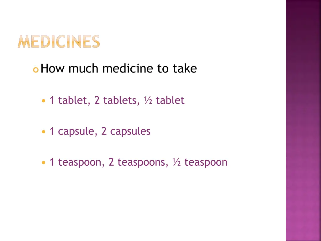 medicines 4