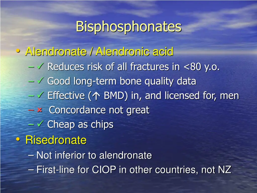 bisphosphonates