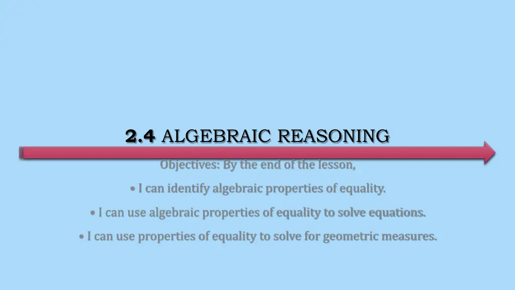 2 4 algebraic reasoning