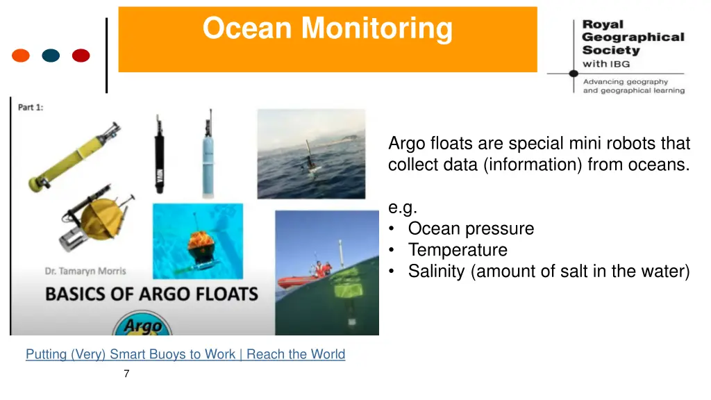 ocean monitoring