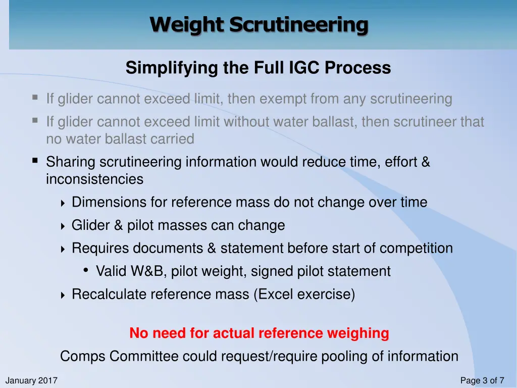 weight scrutineering 2