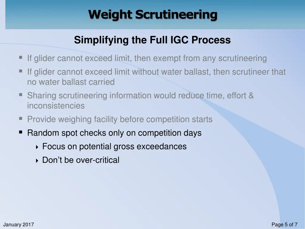 weight scrutineering 4