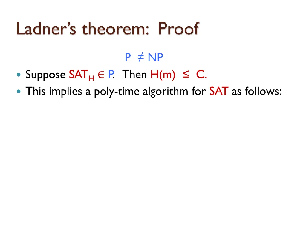 ladner s theorem proof 1