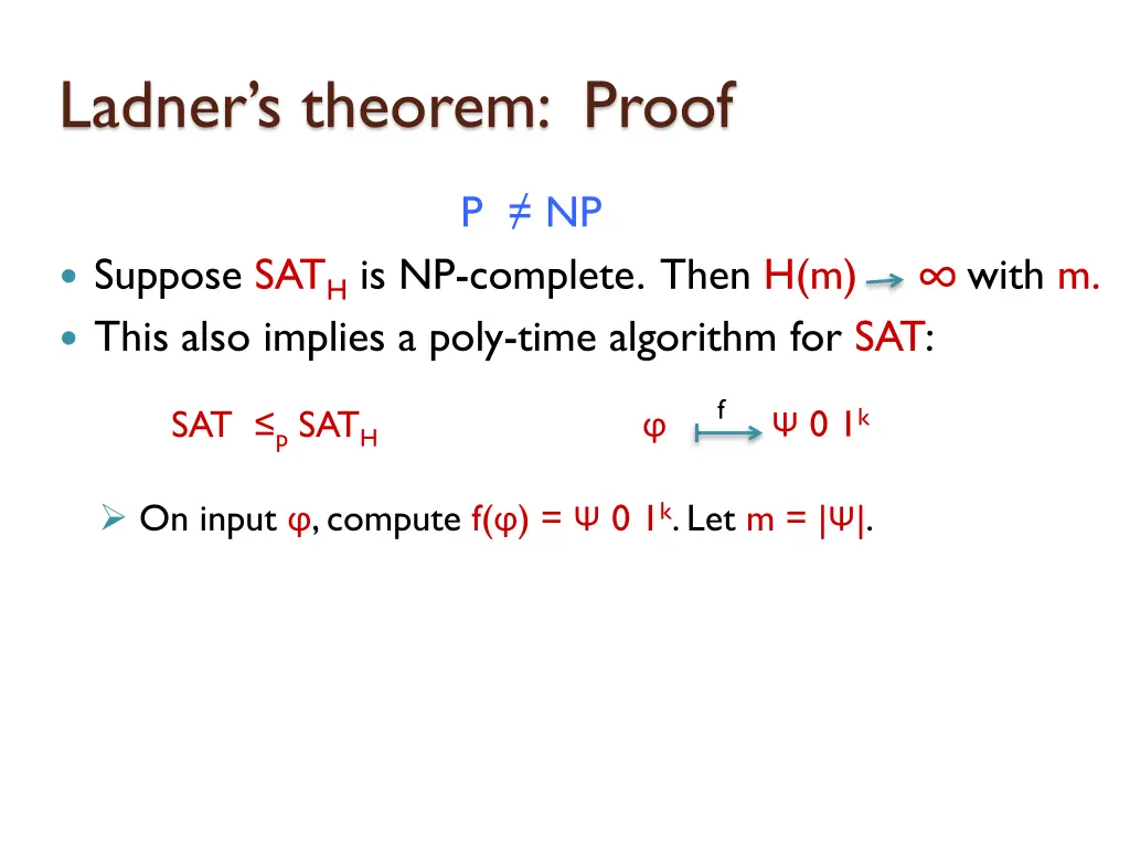 ladner s theorem proof 10