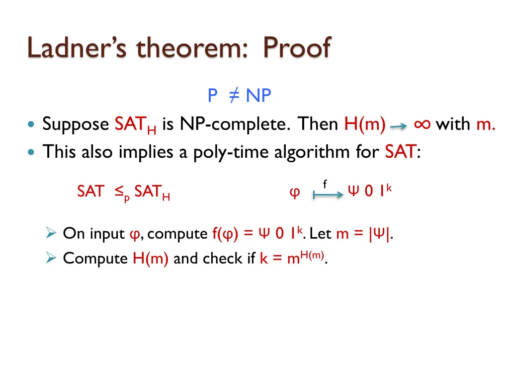 ladner s theorem proof 11