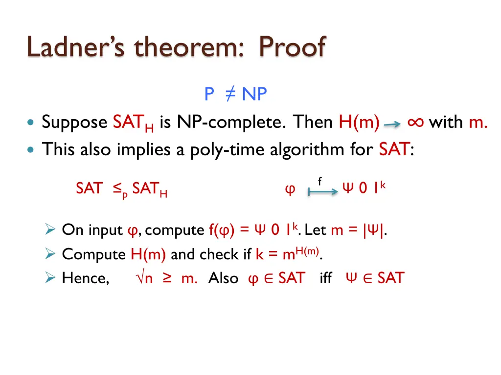 ladner s theorem proof 17