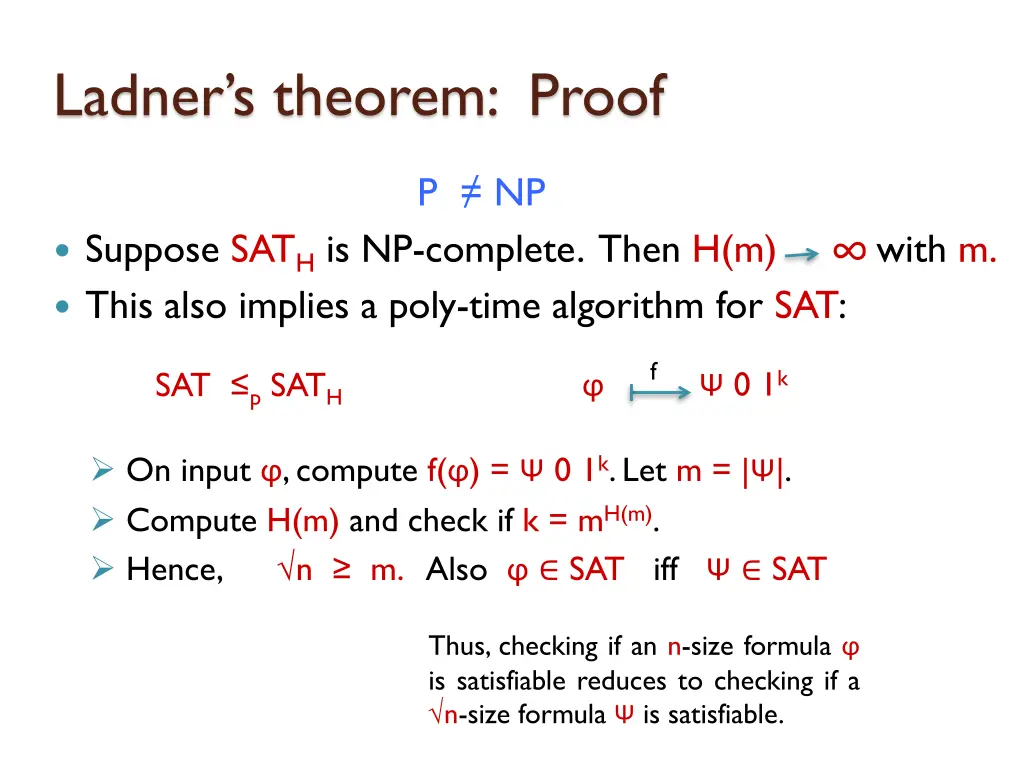 ladner s theorem proof 18