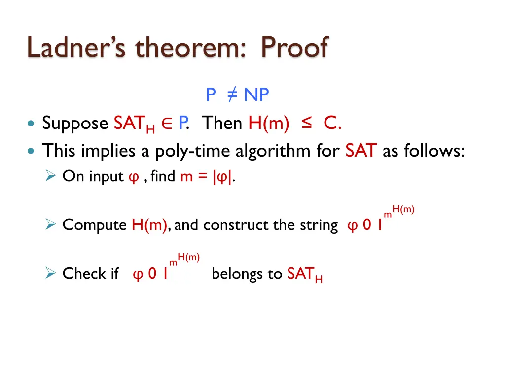 ladner s theorem proof 4