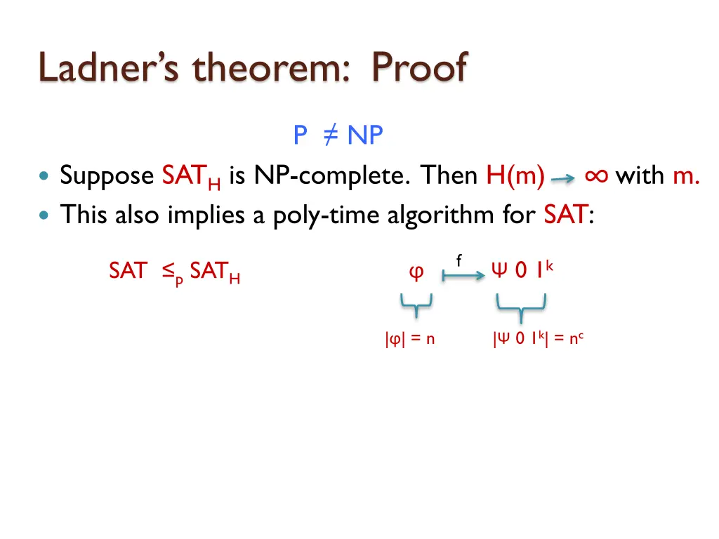 ladner s theorem proof 9