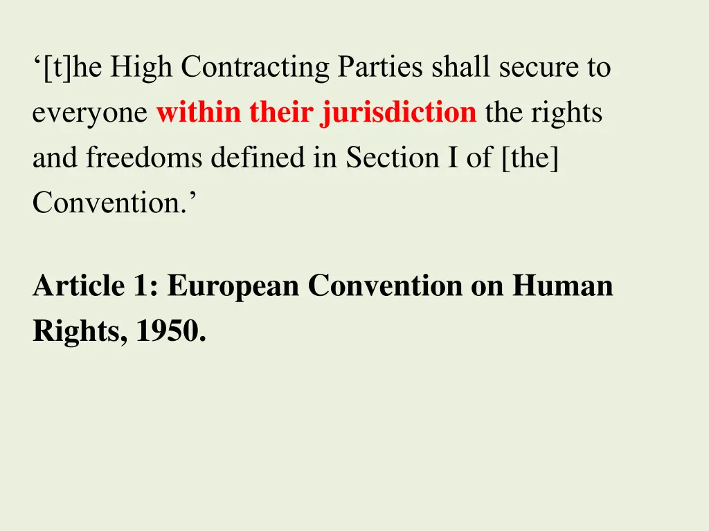 t he high contracting parties shall secure