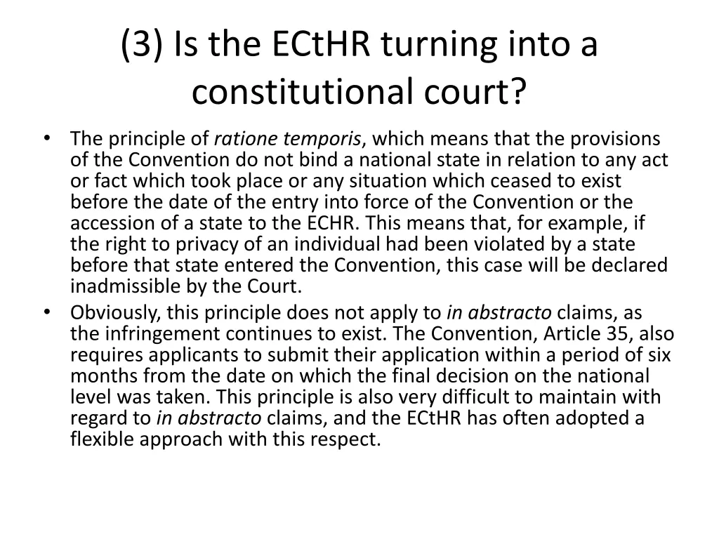 3 is the ecthr turning into a constitutional court 3