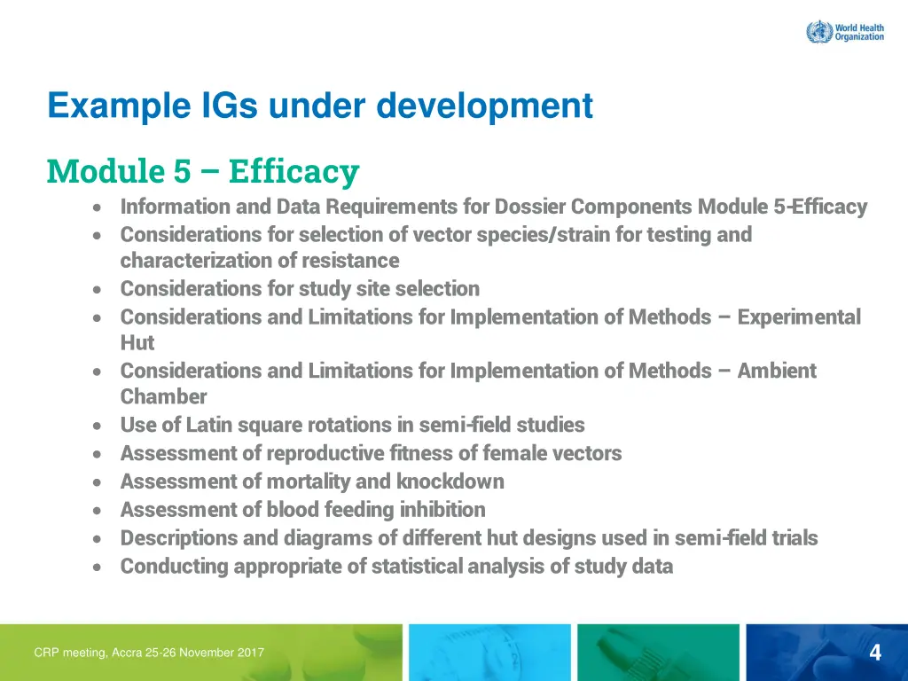 example igs under development 2