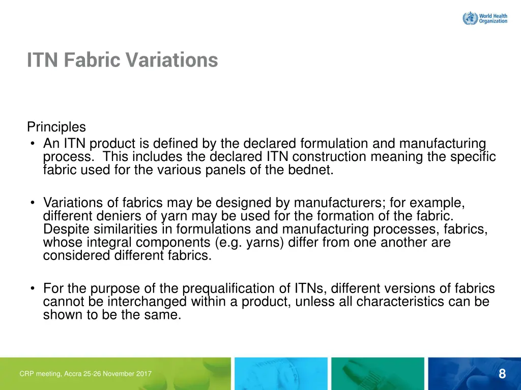 itn fabric variations