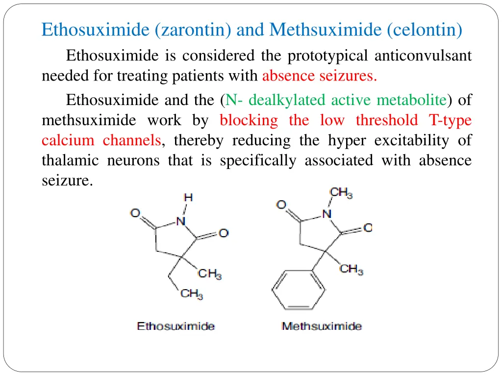 ethosuximide zarontin and methsuximide celontin