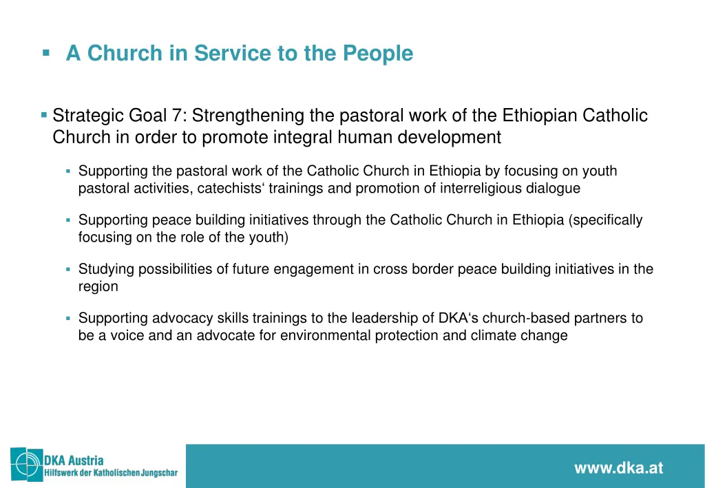 a church in service to the people