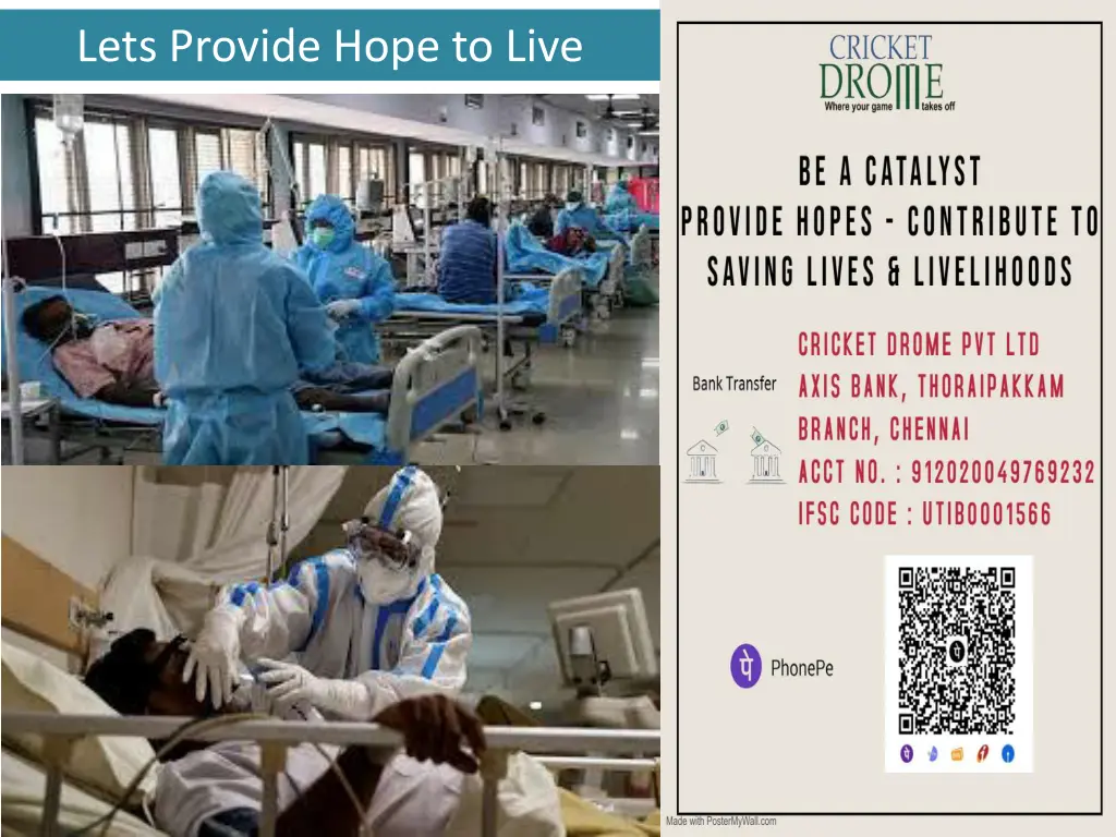 lets provide hope to live