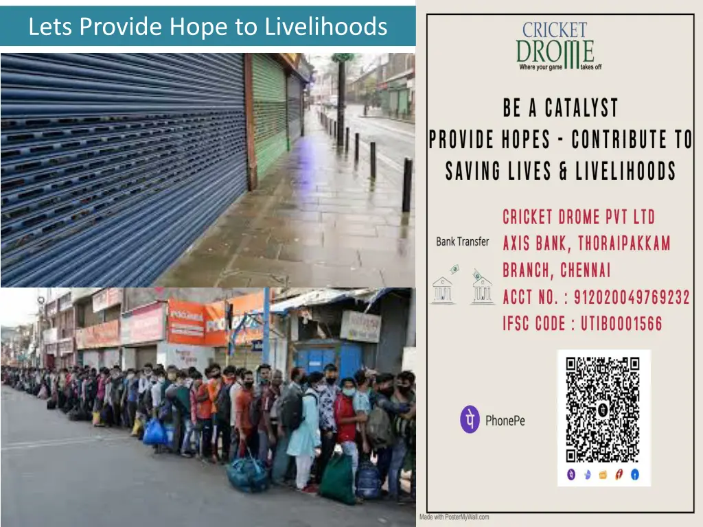 lets provide hope to livelihoods