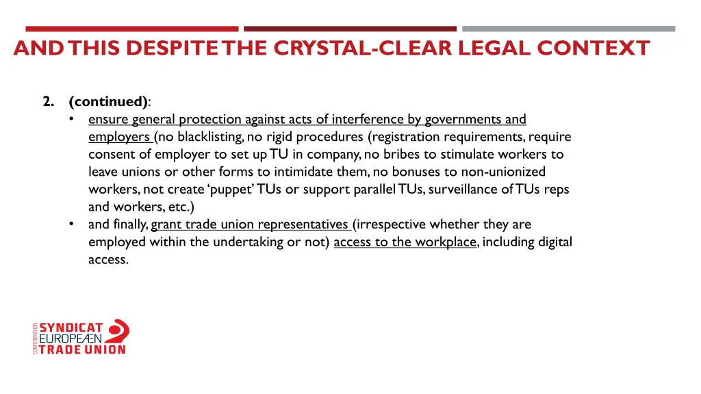 and this despite the crystal clear legal context 4