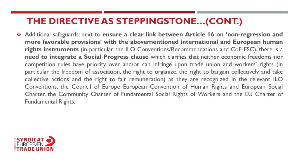 the directive as steppingstone cont 1