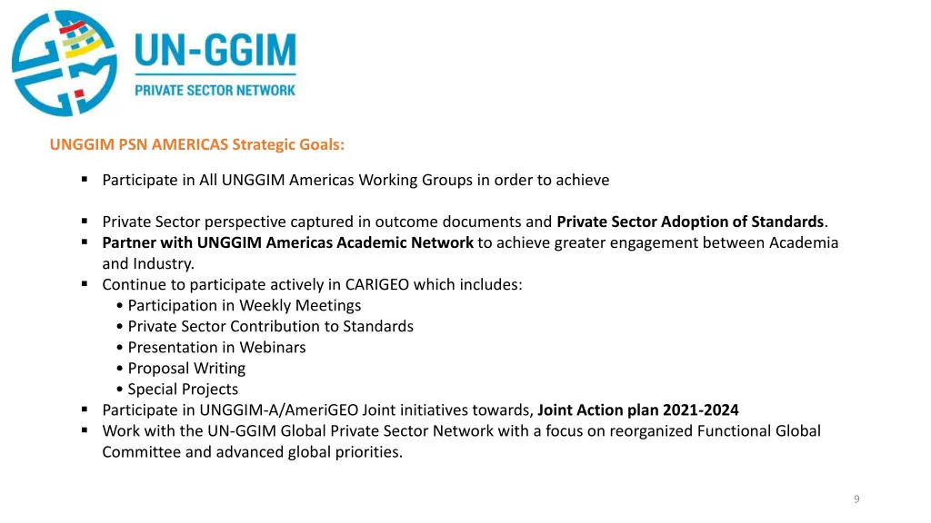 unggim psn americas strategic goals