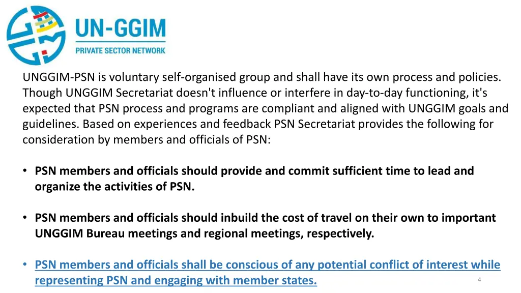 unggim psn is voluntary self organised group