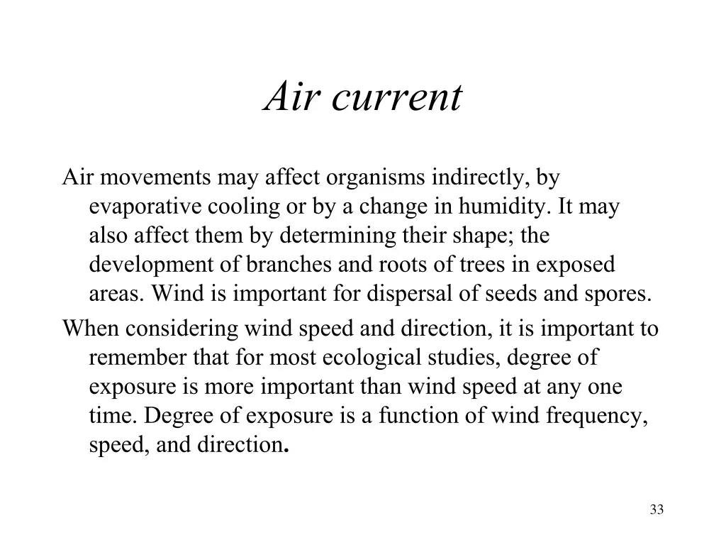 air current