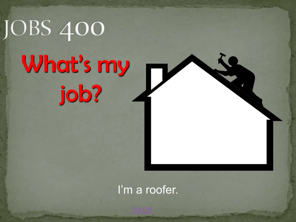 jobs 400 what s my job