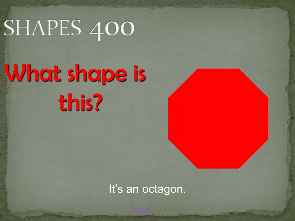 shapes 400