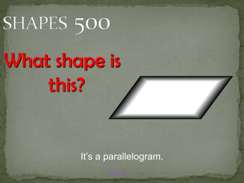 shapes 500