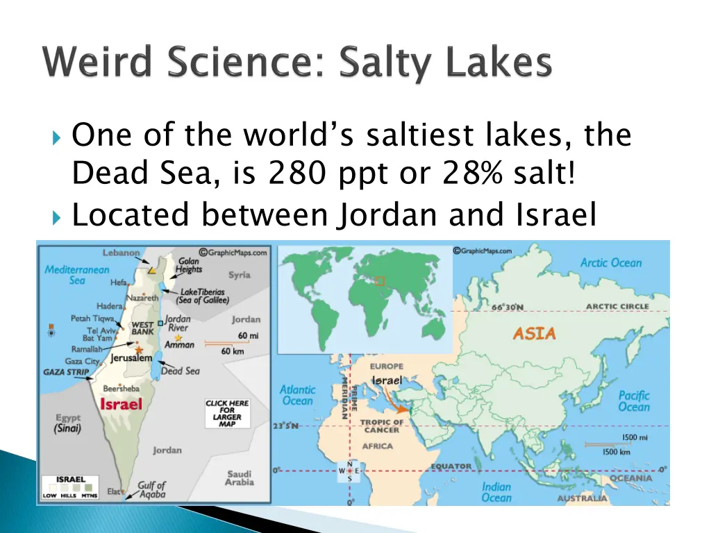 one of the world s saltiest lakes the dead