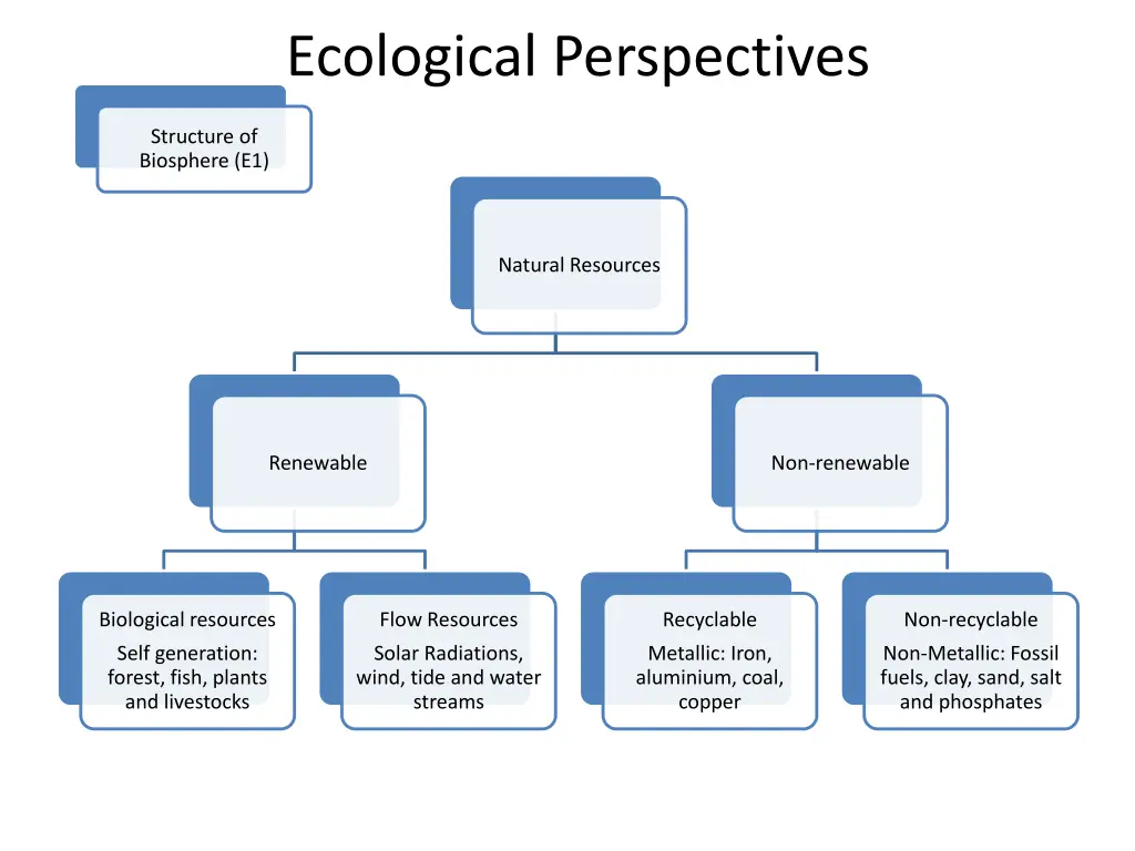 ecological perspectives